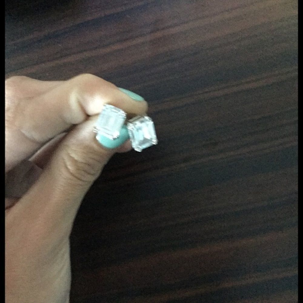 Crystal earrings great condition 